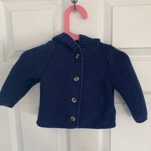 Fall Winter Cotton Knit Sweater, 6-12 months
